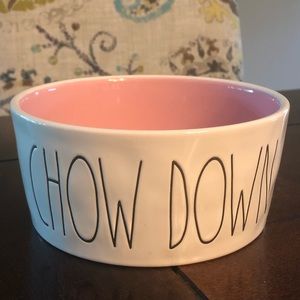 Rae Dunn | Chow Down Medium Pet Bowl RARE!